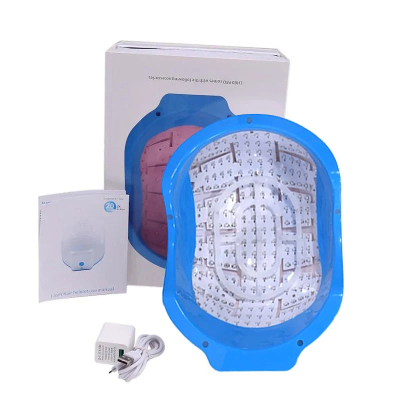  272 Diode Red Laser Hair Growth Helmet, Used for Anti-Hair Loss and Laser Hair Growth Treatment